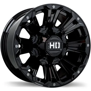 Fast HD – AMMO – Black – 16″x8″ 10mm – All weather Wheels – F261-1680-83BN+10C061